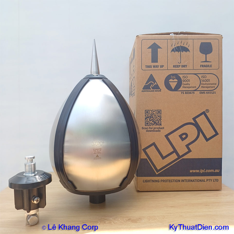 Kim thu sét Stormaster ESE 60 SS - Chống sét LPI